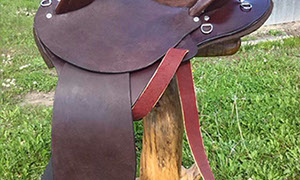 Stock Western Fender Saddle