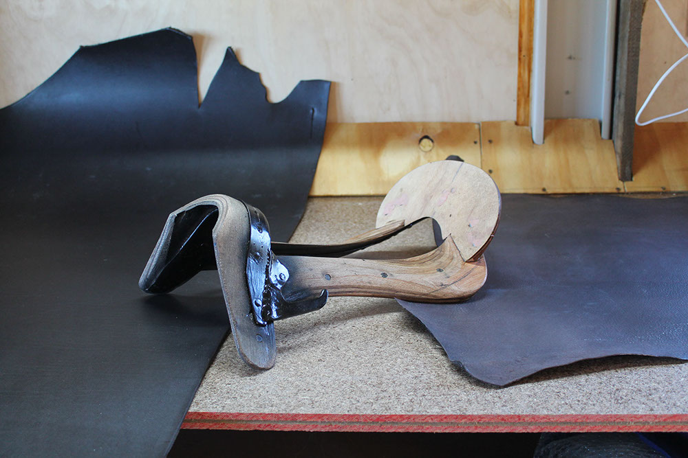 Making of Museum Saddle